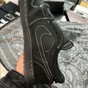 MENS TRAVIS SCOTT AIR JORDAN 1 LOW PHANTOM 10.5